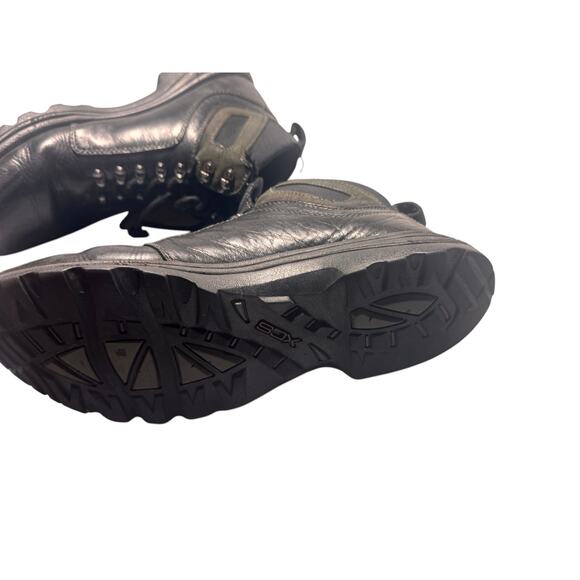 New Balance Rockport XCS Waterproof Boots Mens 11.5M Black Leather Ankle Outdoor
